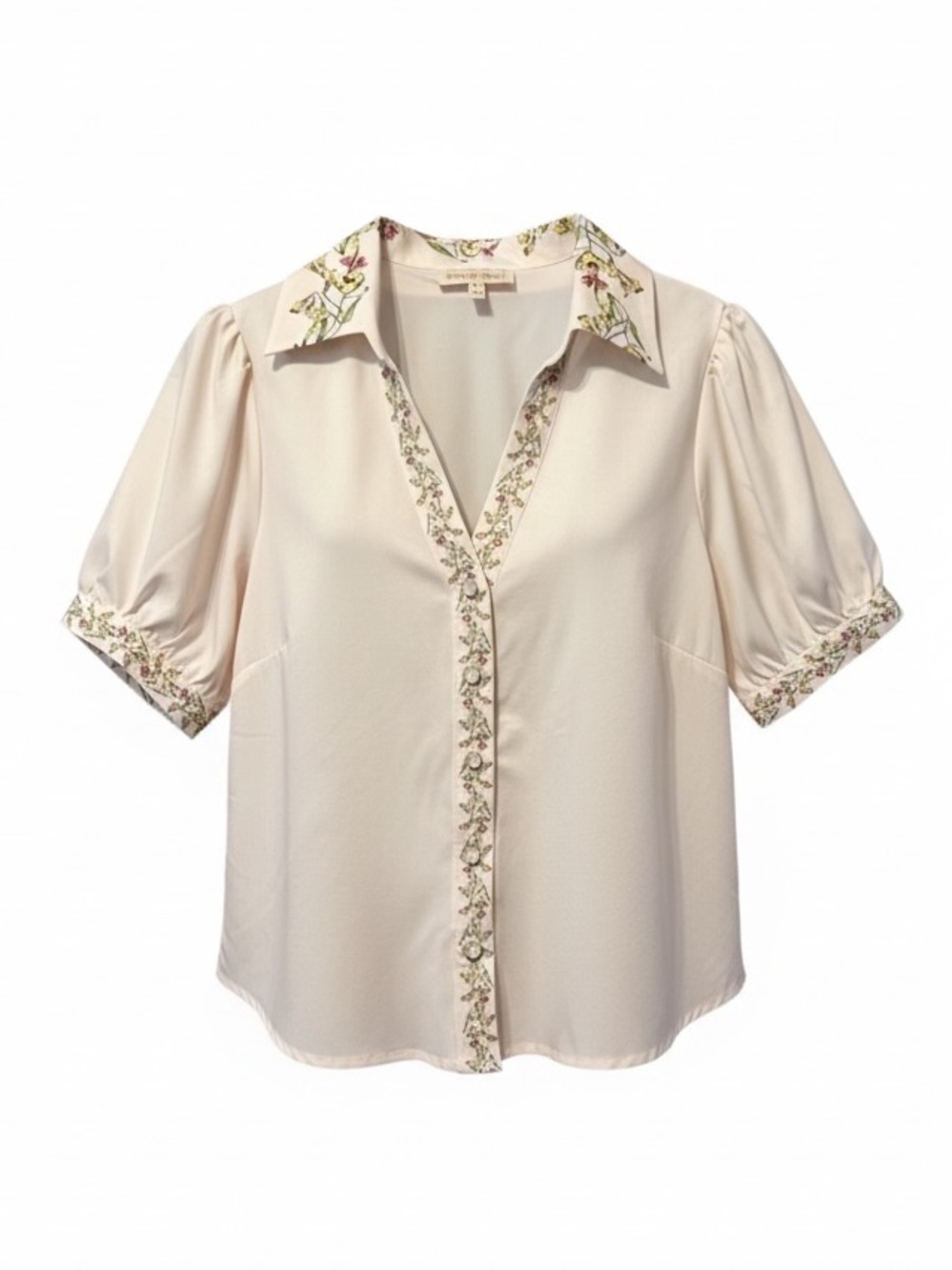 Everly Rose Button-Down Top – Size Medium